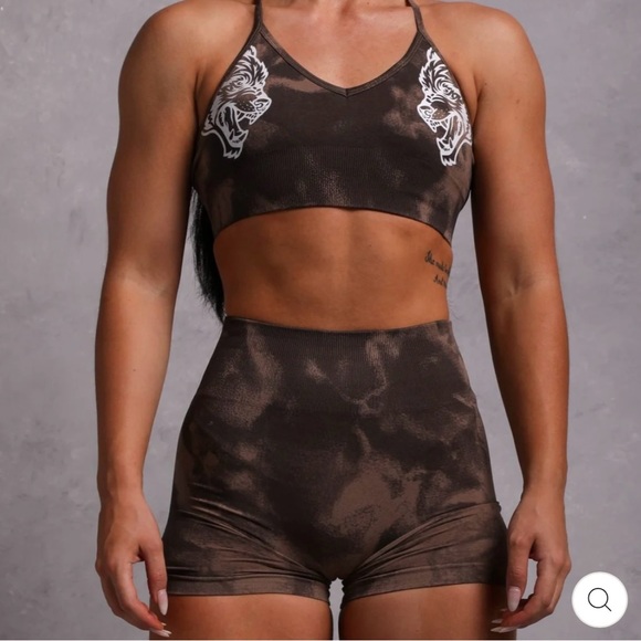 DARC SPORT UNTIL VALHALLA MOJAVE BROWN MARBLE SHORTS - Picture 2 of 6